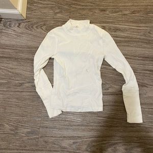 Free people White Mock Neck